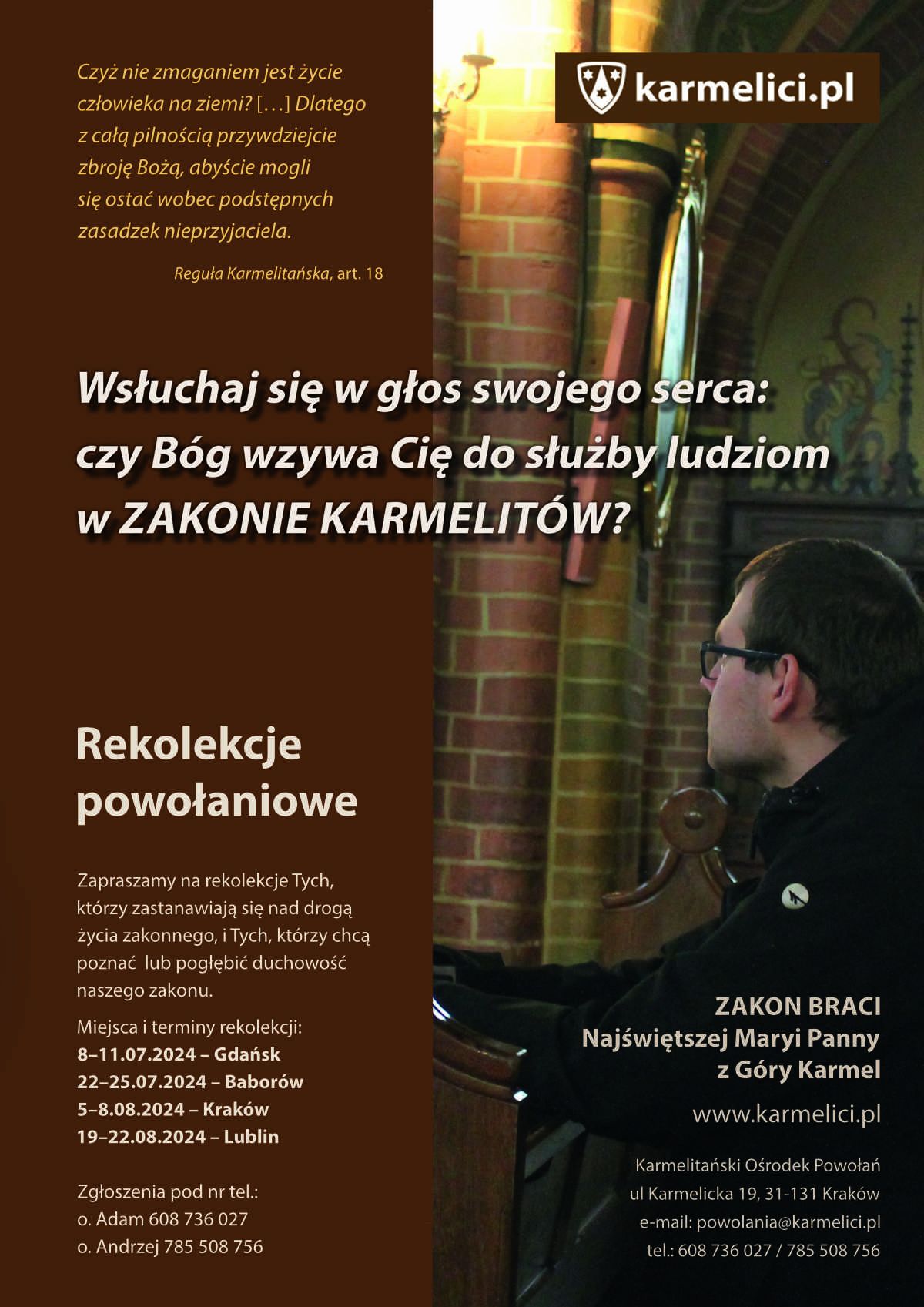 Rekolekcje powołaniowe